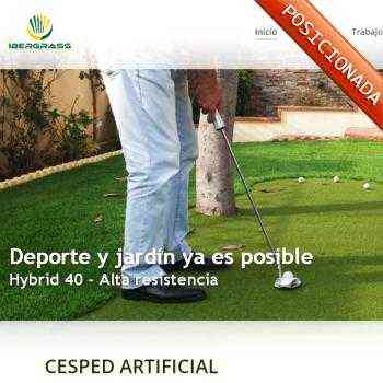diseño web puertollano, web empresa cedped artificial en Sevilla